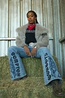 Compton Cowboys Flare Jeans