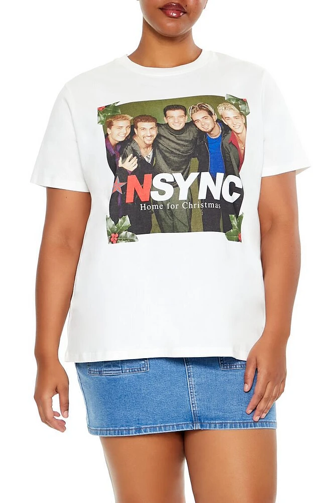 Plus NSYNC Home for Christmas Tee