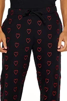 Heart Embroidered Joggers