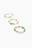 Beaded Stretch Bracelet Set