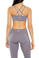 Strappy Longline Sports Bra