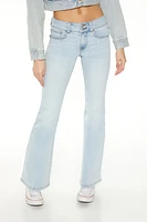 Low-Rise Flare Jeans