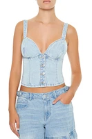 Denim Crop Top