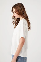 Relaxed Raw-Cut Pocket Tee