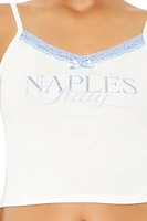 Naples Italy Cropped Cami