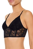 Lace Caged Underwire Bra