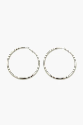 Smooth Hoop Earrings