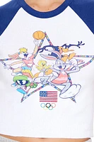 Looney Tunes Olympic Raglan Tee