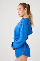 Active Cropped Windbreaker Jacket