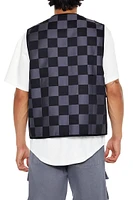 Checkered Cargo Vest