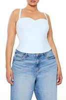 Plus Ruched Sweetheart Cami