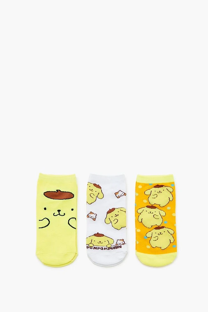 Pompompurin Ankle Socks - 3 pack