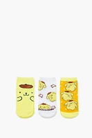 Pompompurin Ankle Socks - 3 pack