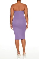 Plus Tube Midi Dress