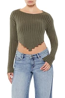 Sharkbite Cropped Sweater