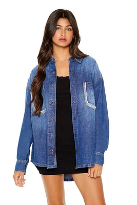 Denim Patch Pocket Shirt