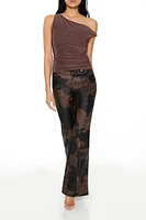 Asymmetrical Cropped Tank Top