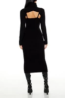 Sweater Midi Dress & Bolero Set