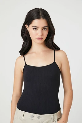 Seamless Ribbed Knit Bodysuit