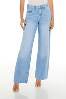 High-Rise Wide-Leg Jeans