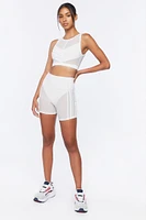 Active Mesh Biker Shorts