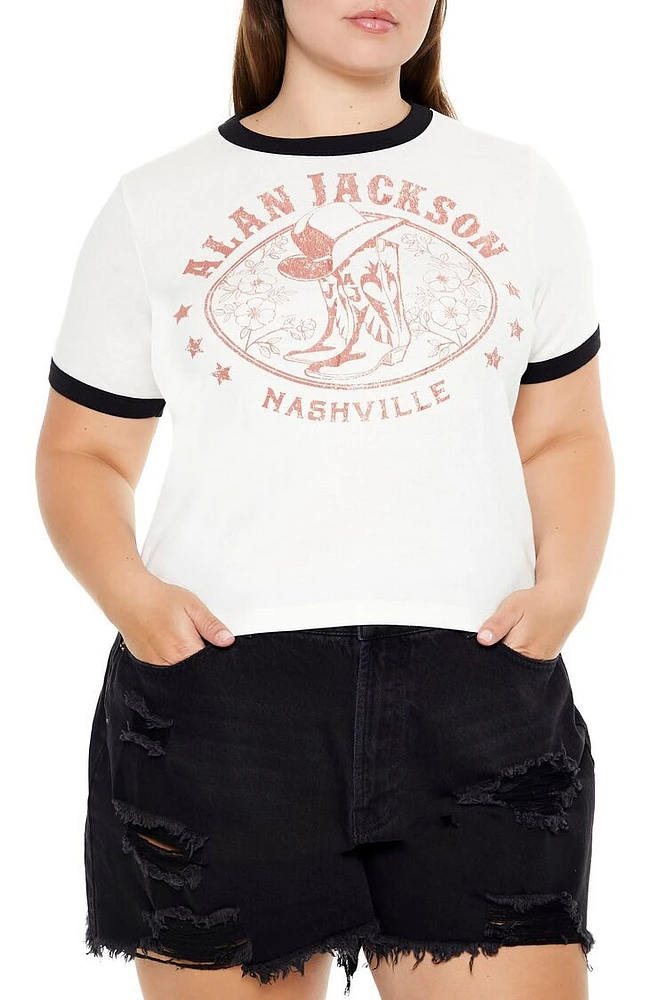 Plus Alan Jackson Baby Tee