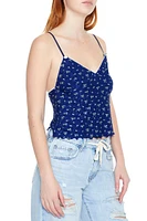 Rosette Floral Cami