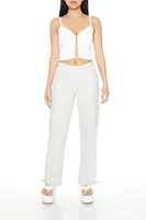 High-Rise Cargo Pants