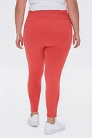 Plus Basic High-Rise Leggings