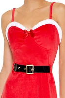 Santa Sweetheart Mini Dress