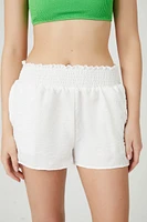 Smocked Pull-On Shorts