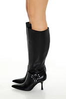 Stiletto Knee-High Boots