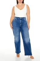 Plus Straight-Leg Jeans