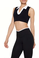 Active Seamless Two-Tone Crop Top