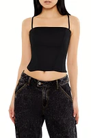 Twill Cropped Cami