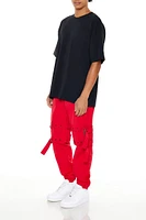 Buckled Drawstring Joggers