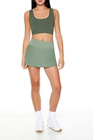 Active Seamless Pleated Skort