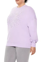 Plus Beaded Aries Pullover