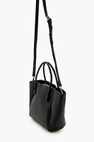 Faux Leather Tote Bag