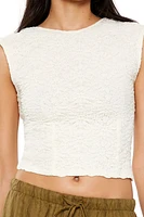 Floral Tie-Back Crop Top