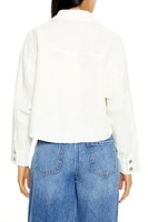Corduroy Cropped Shacket