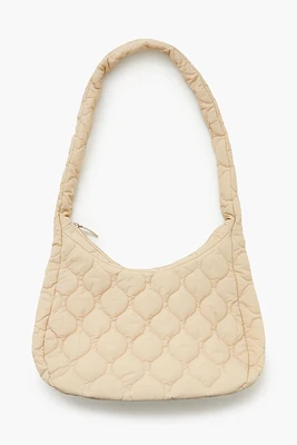 Quilted Nylon Tote Bag