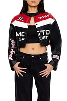 Moto Sport Cropped Jacket