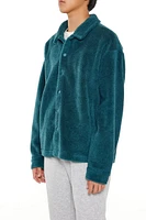 Plush Drop-Sleeve Shacket