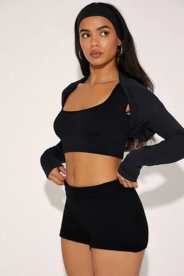 Sculpt Shape Cropped Tee