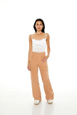 Corduroy High-Rise Pants