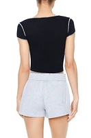 Venice Beach Cropped Tee