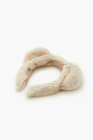 Faux Fur Bear-Ear Headband