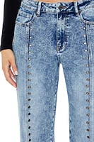 Grommet High-Rise 90s Straight Jeans