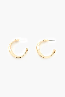 Thick Hoop Earrings